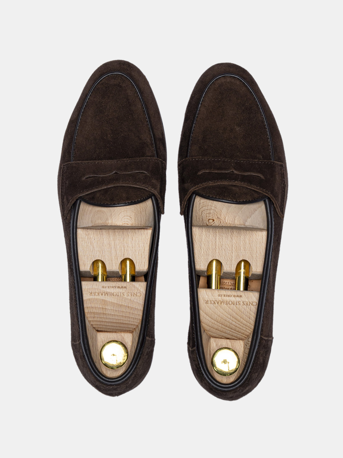 BP2-U Penny Loafer Dark Brown Suede