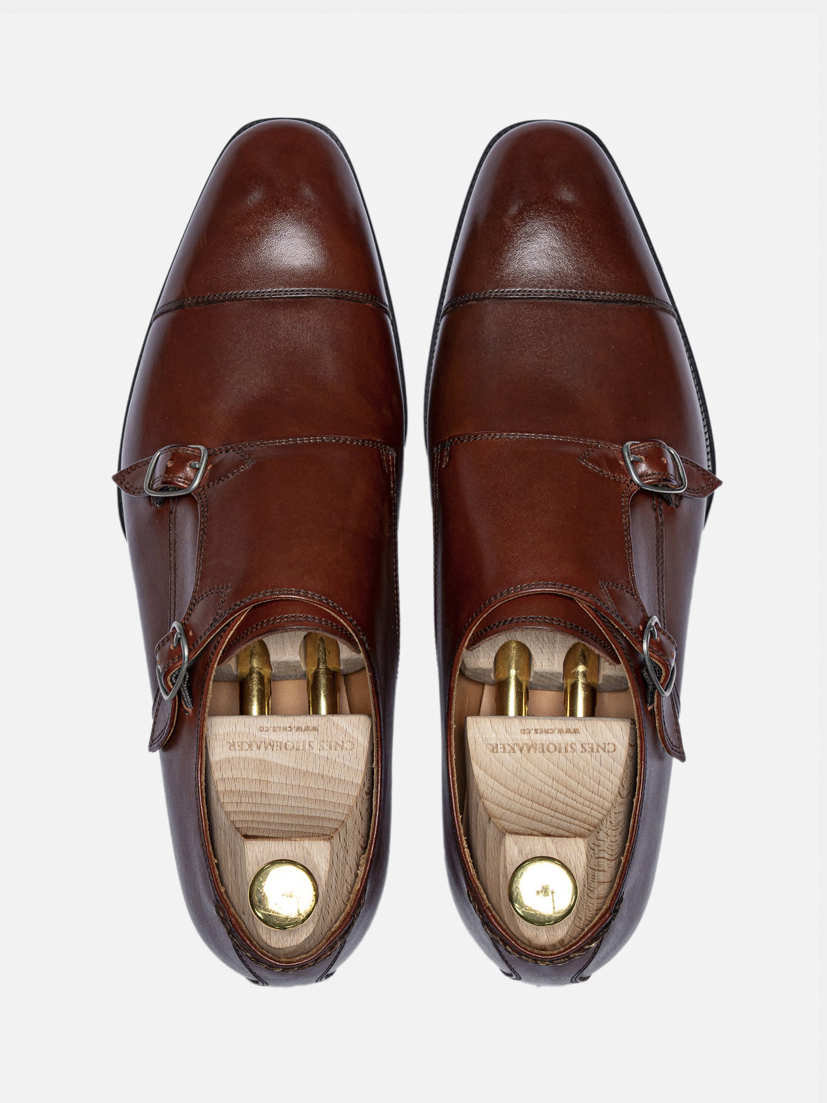 [SALE] CONY II Double Monk Strap Cognac Museum