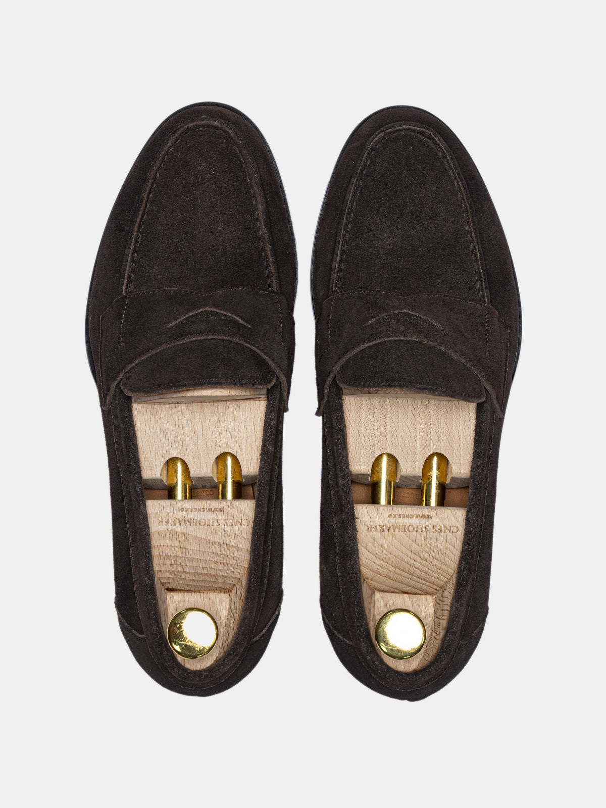 PYS3 Penny Loafer Dark Brown Suede