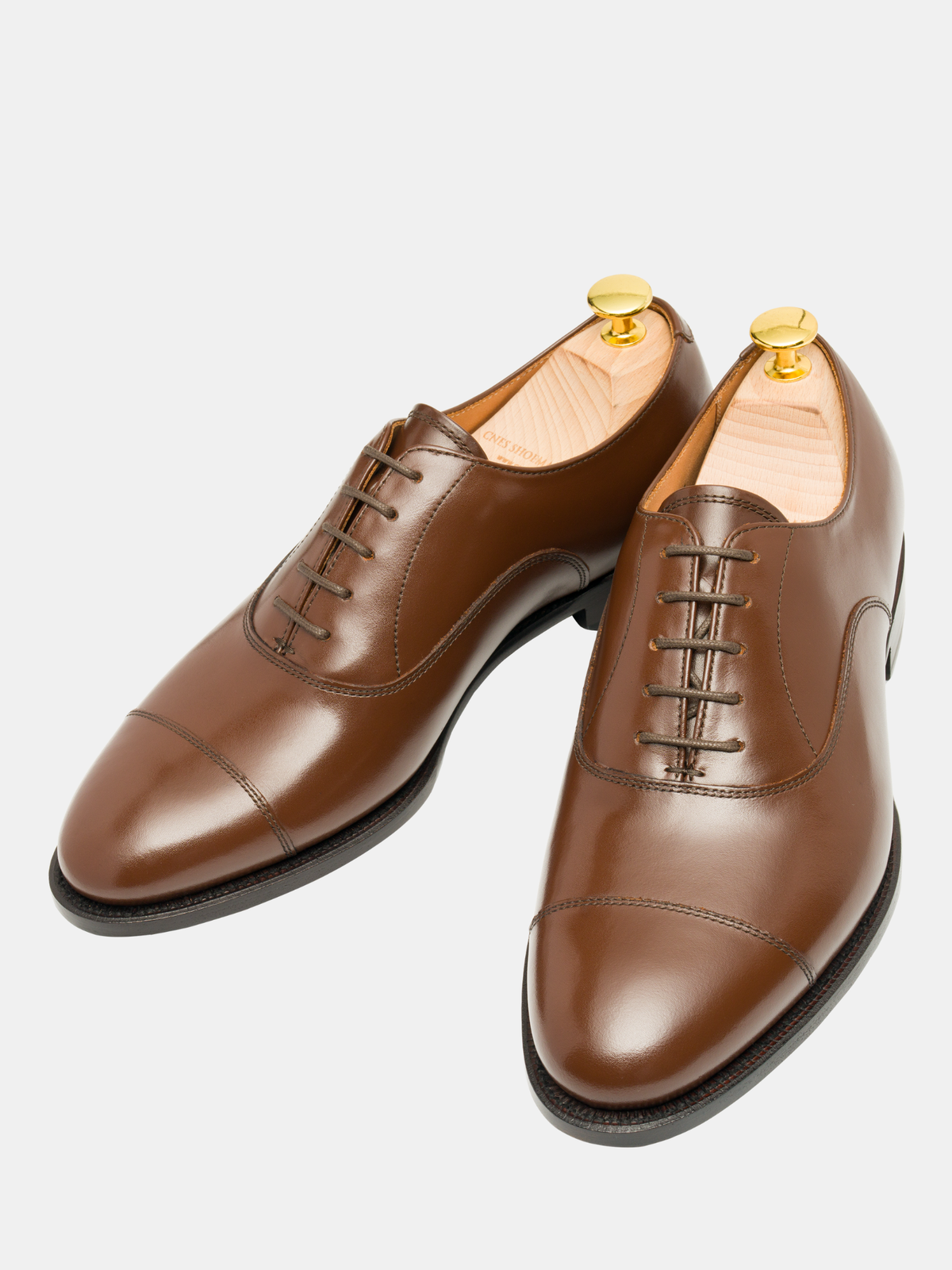 WALTER Cap Toe Oxford Brown
