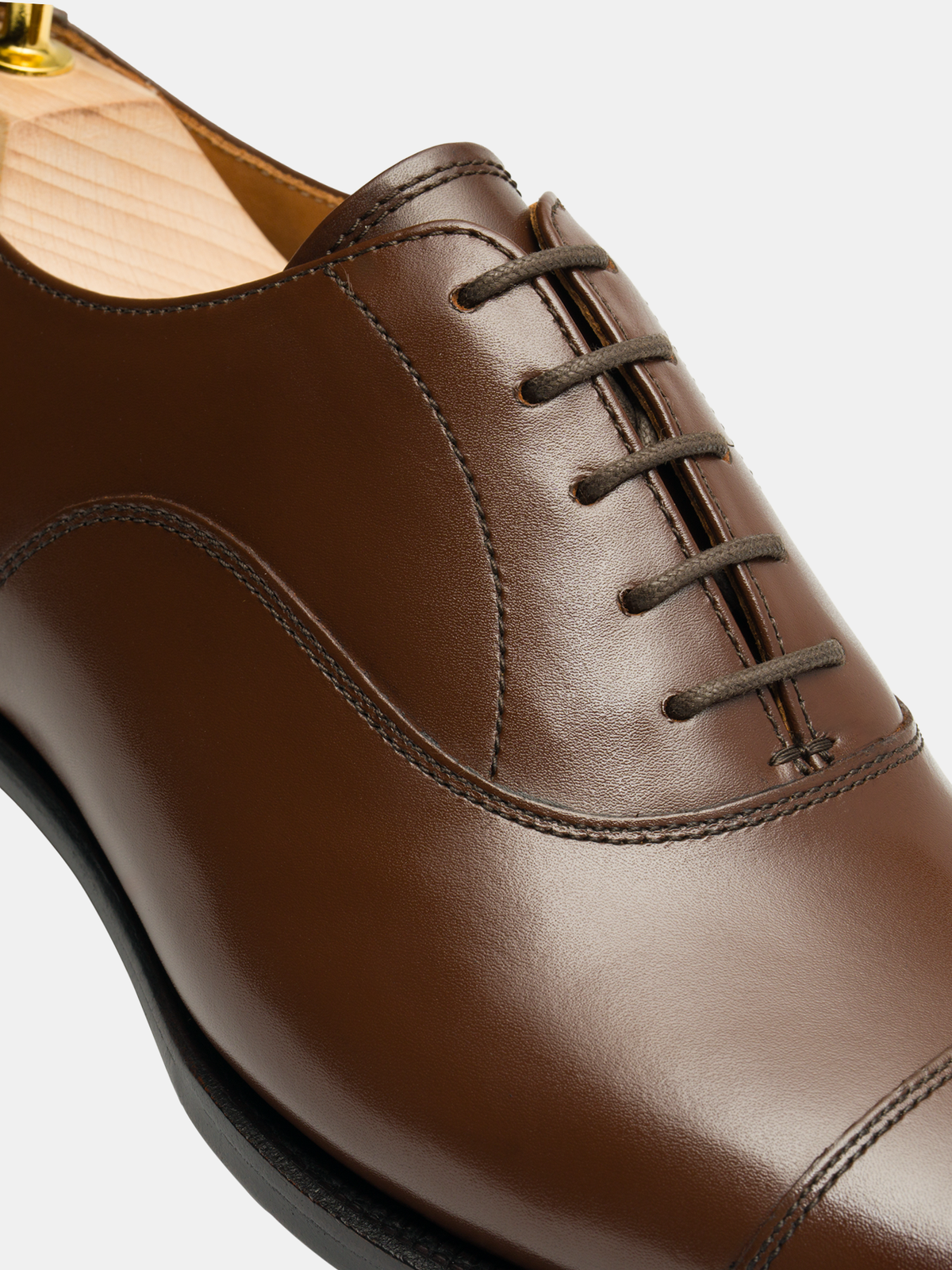 WALTER Cap Toe Oxford Brown