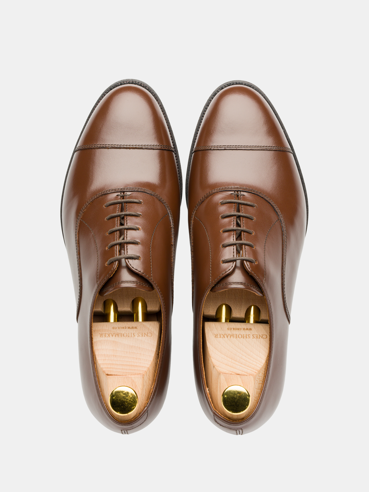 WALTER Cap Toe Oxford Brown