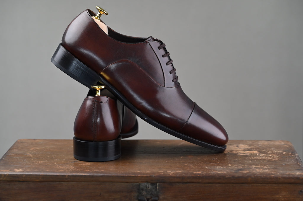 [SALE] C5 Cap Toe Oxford Dark Brown