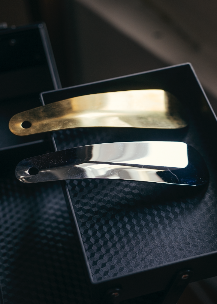 Metal Shoe Horn 16cm CNES Shoemaker