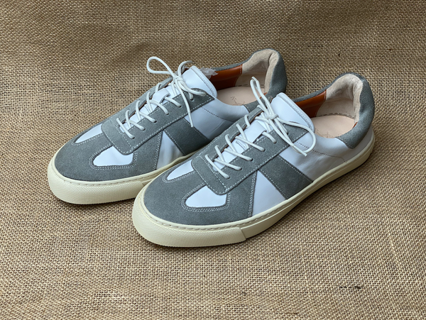 White german sales army trainers