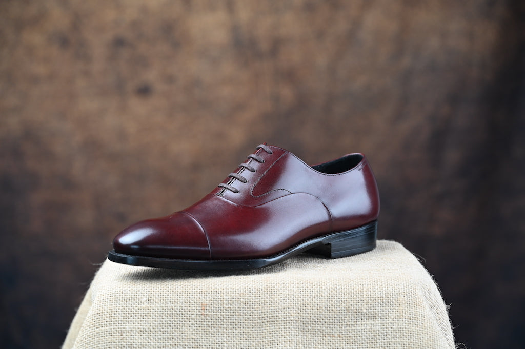 Vincent Cap Toe Oxfords (Hand Welted) - Cnes Shoemaker