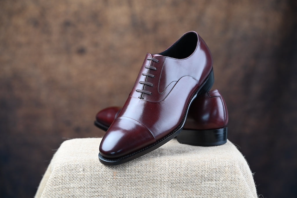 Vincent Cap Toe Oxfords (Hand Welted) - Cnes Shoemaker