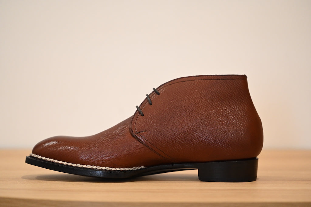 [MTO] CK1 Norwegian Chukka Boot Hatch Grain