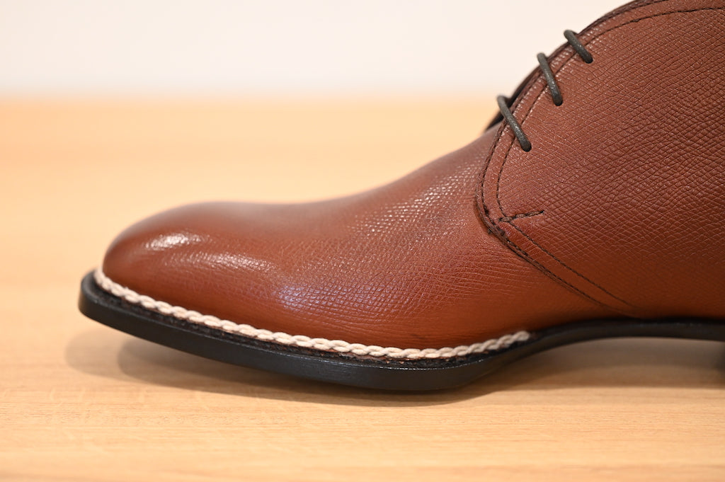[MTO] CK1 Norwegian Chukka Boot Hatch Grain