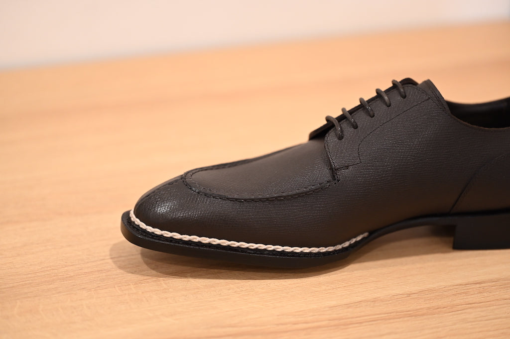 [MTO] STD Norwegian Split Toe Derby Hatch Grain