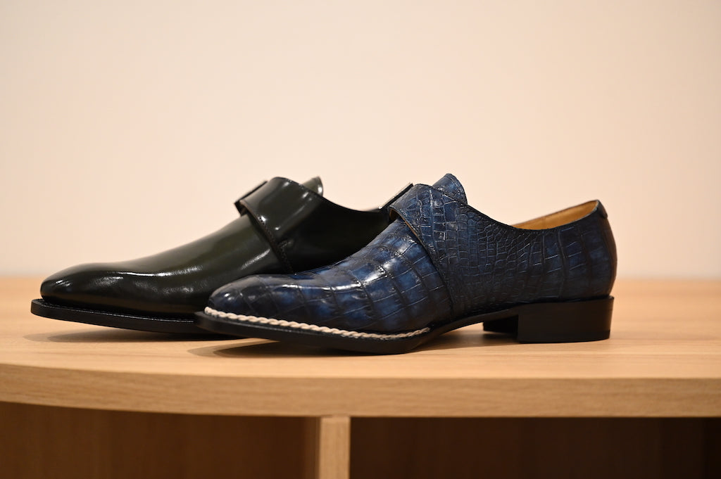 [MTO] ROLF Crocodile Norwegian Single Monk Strap