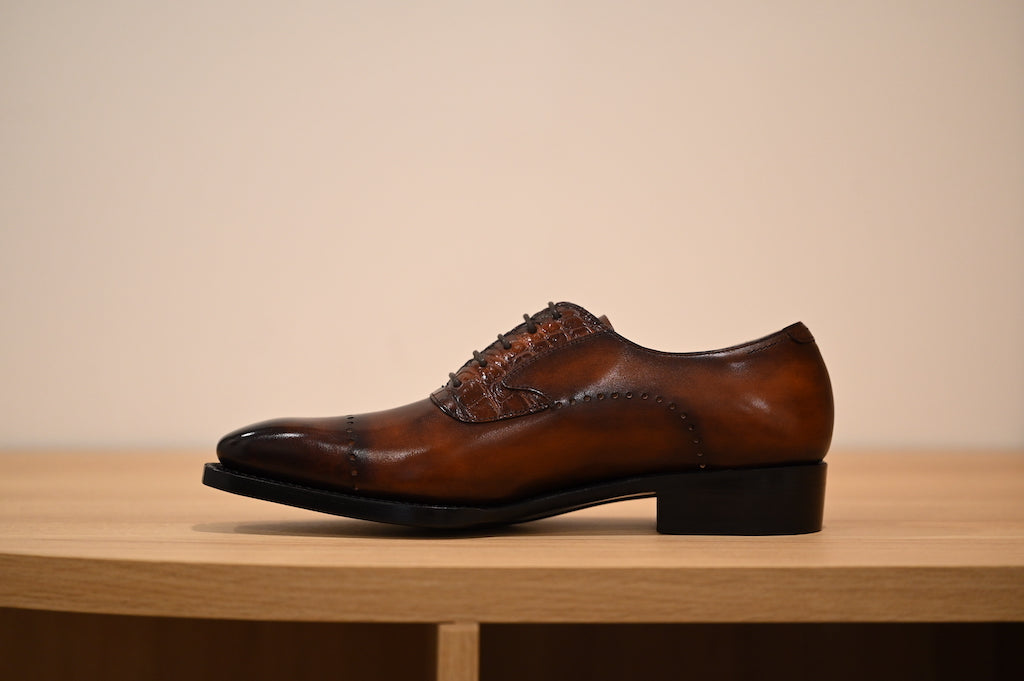 [MTO] PATRICK Cap Toe Oxford (Hand Welted)