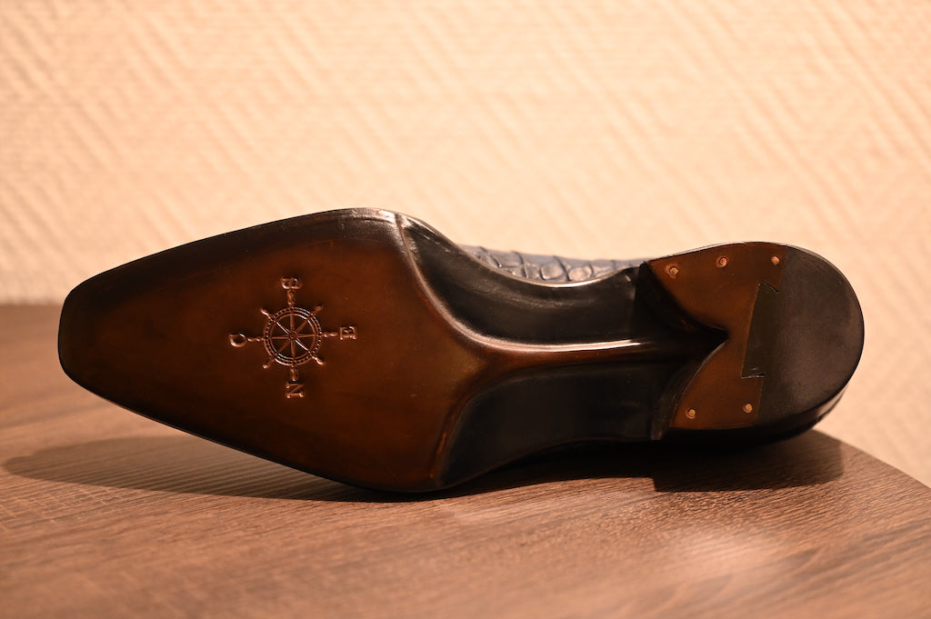 [MTO] VESTAN Crocodile Wholecut Oxford