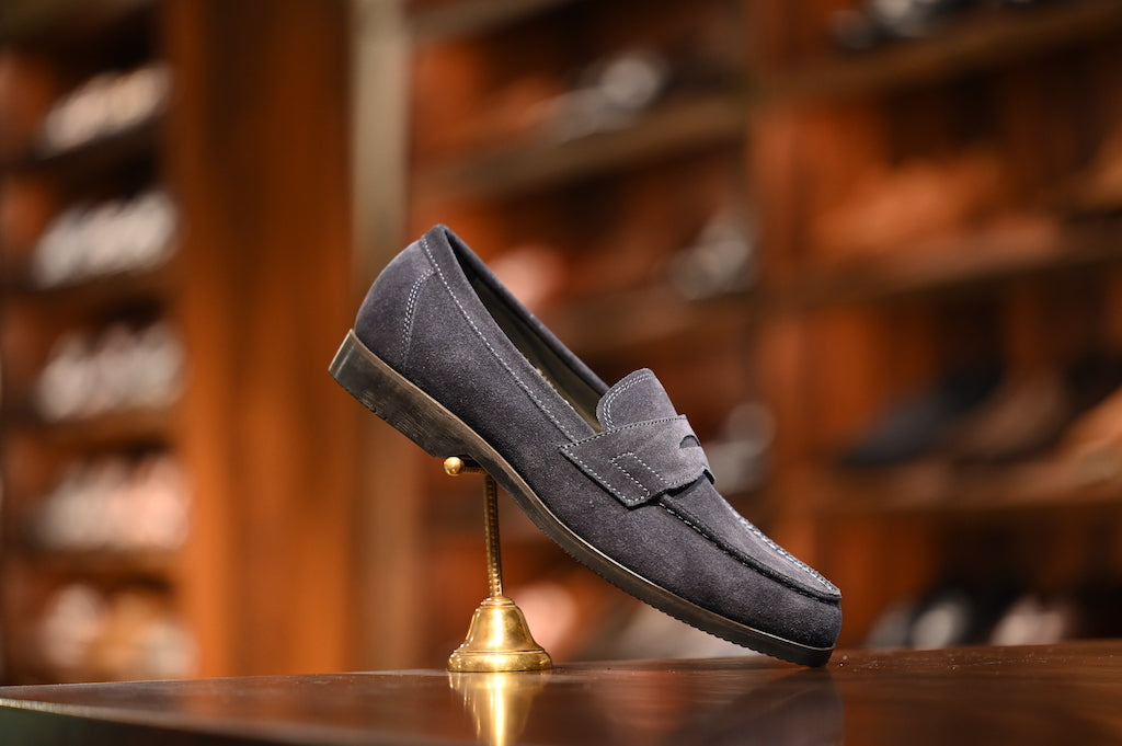 Loafer shoes suede Clearance